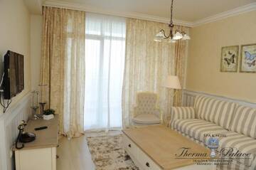 Фото номера Апартаменты с видом на море Отель Therma Palace Balneohotel in Therma Village г. Кранево 18